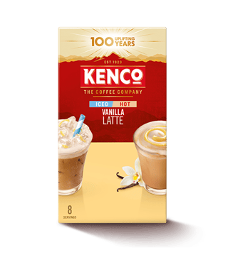 kenco iced hot vanilla